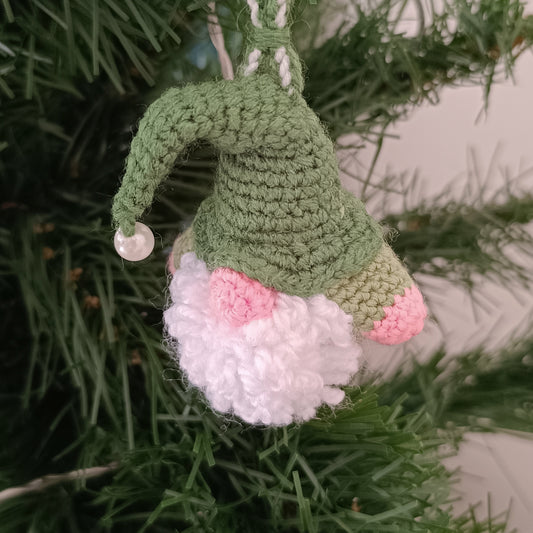 Mini Christmas Gnome Ornament