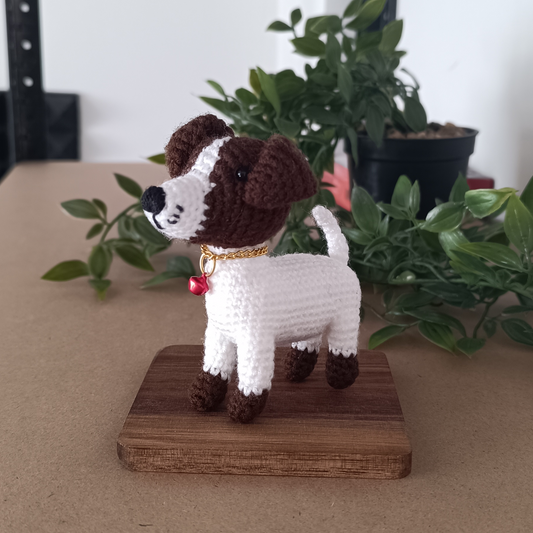 Crochet Jack Russell Dog