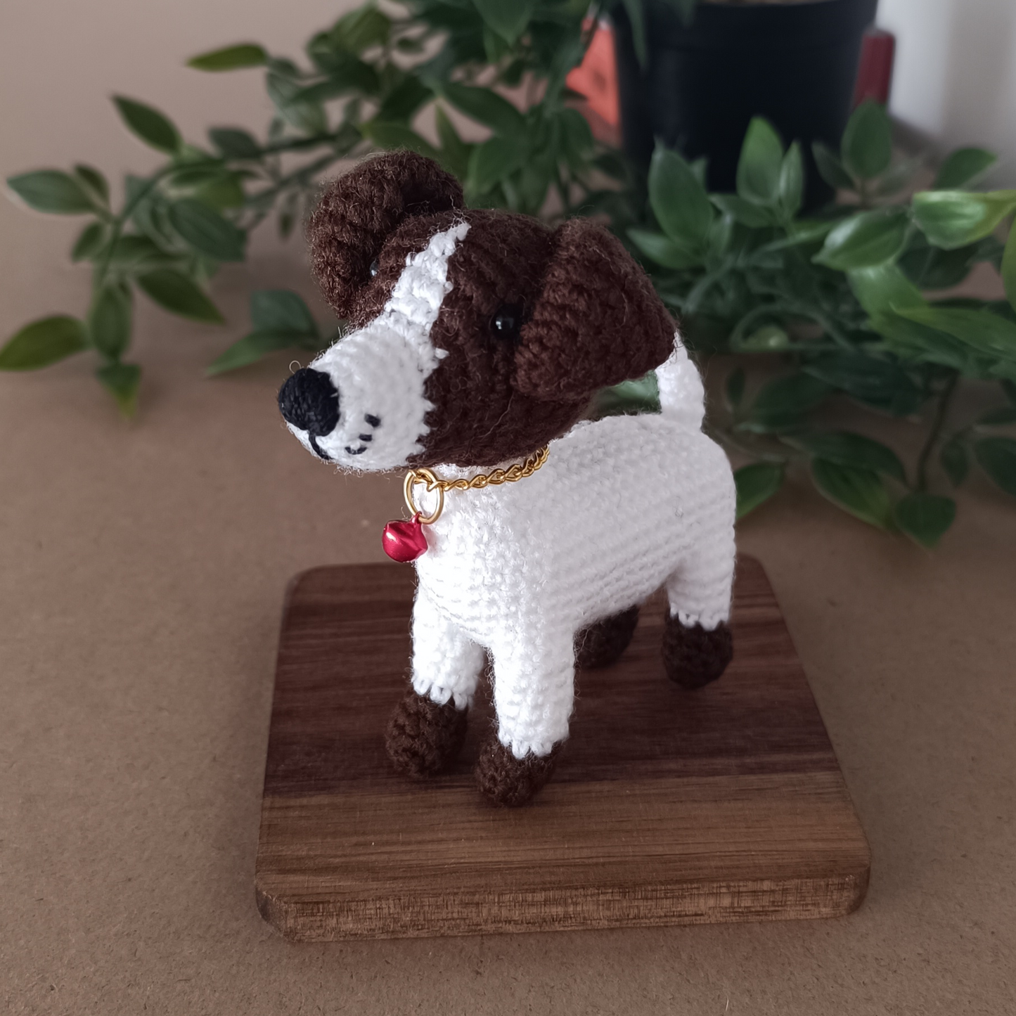 Crochet Jack Russell Dog