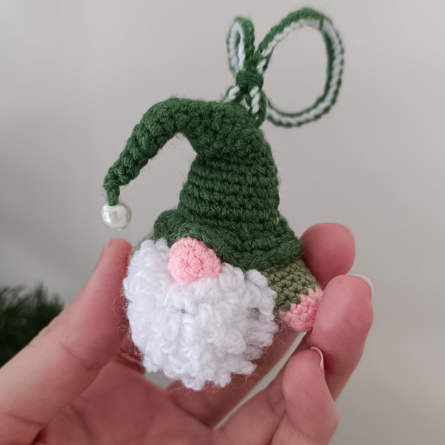 Mini Christmas Gnome Ornament