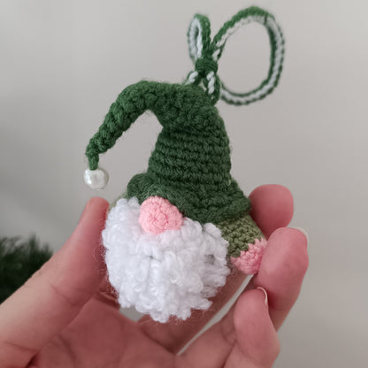 Mini Christmas Gnome Ornament